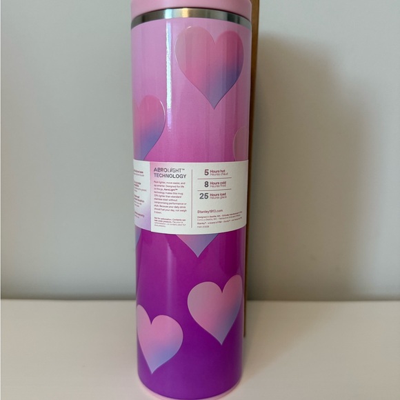 NEW Stanley Aero Light Transit 16oz Valentines Day Powder Pink Heart Target - Picture 3 of 7